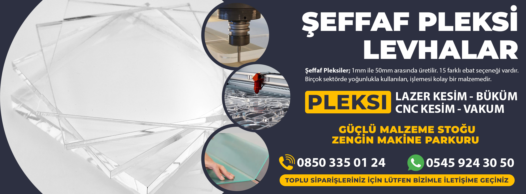 ŞEFFAF PLEKSİ