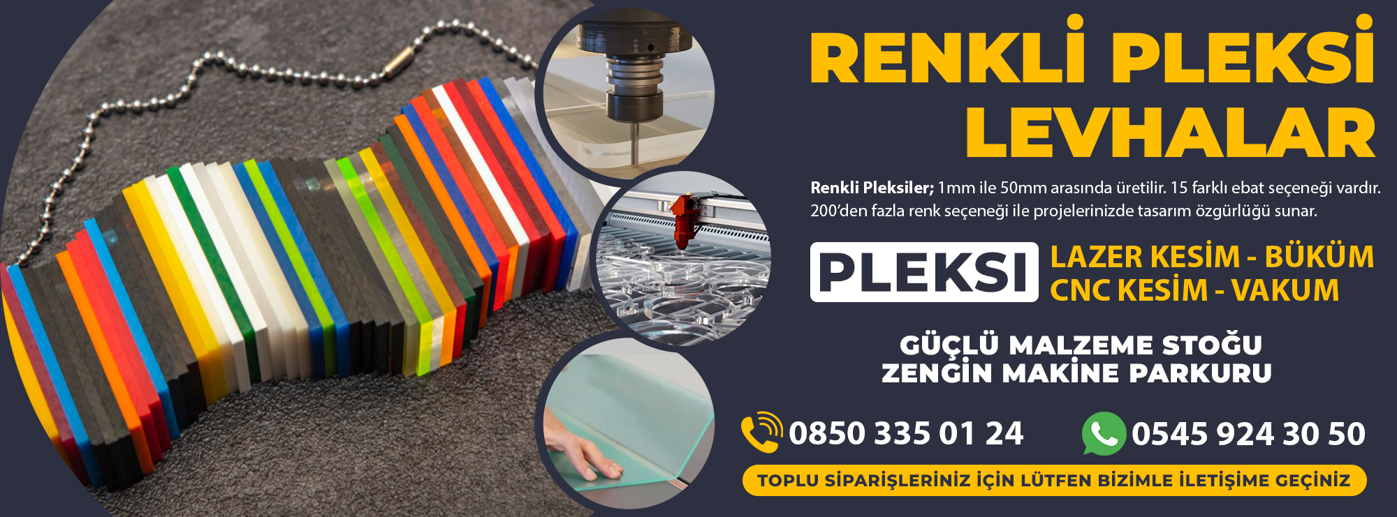 RENKLİ PLEKSİ