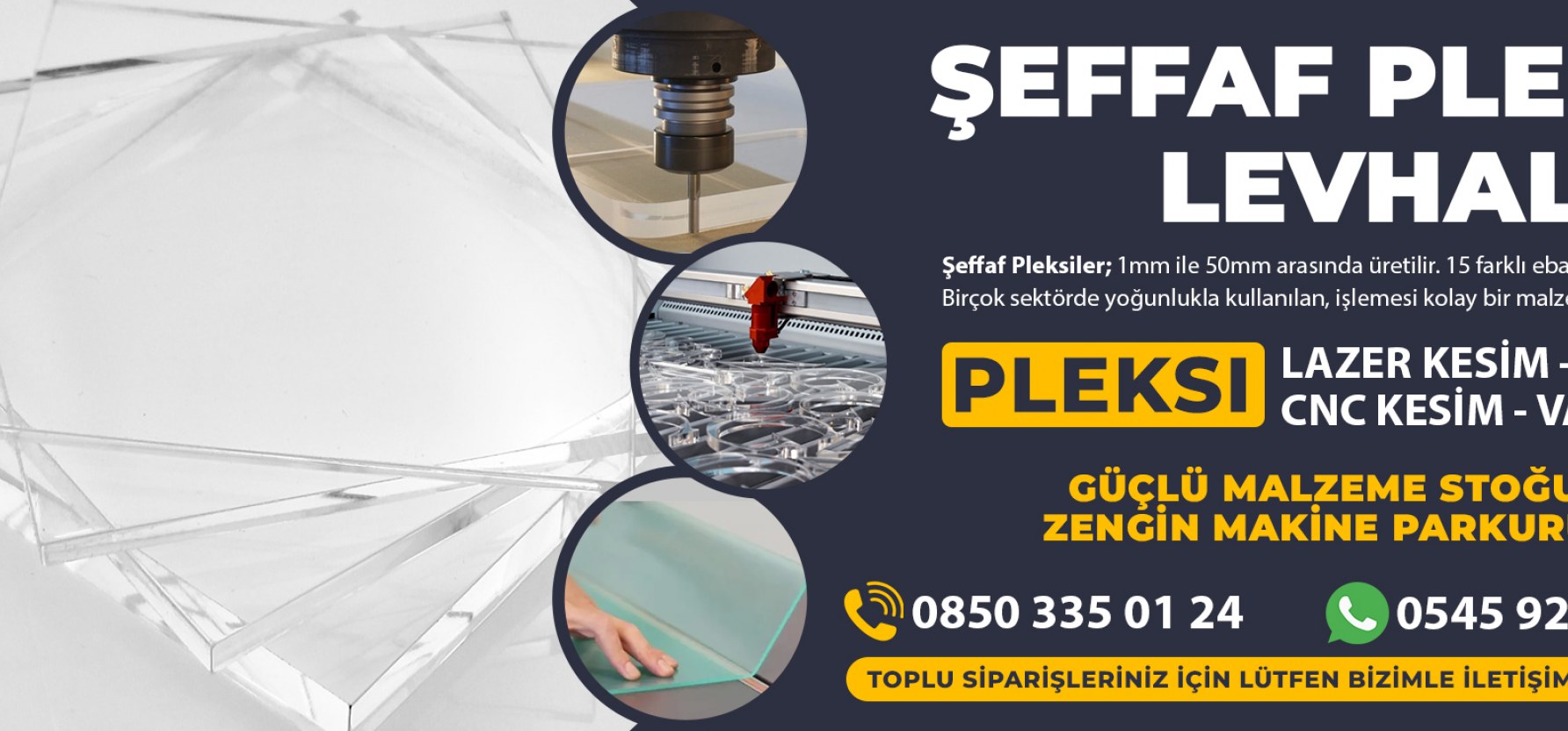 ŞEFFAF PLEKSİ