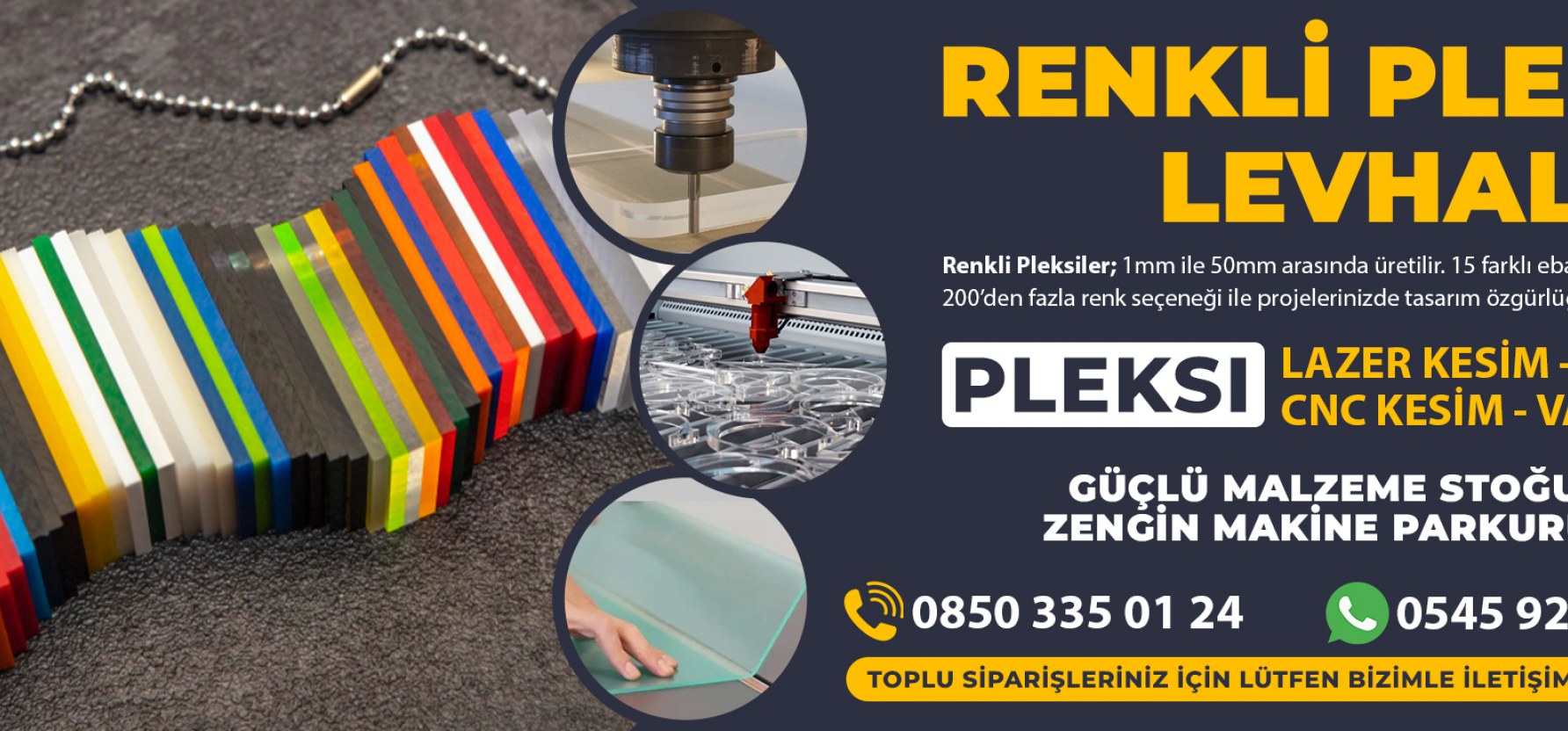 RENKLİ PLEKSİ