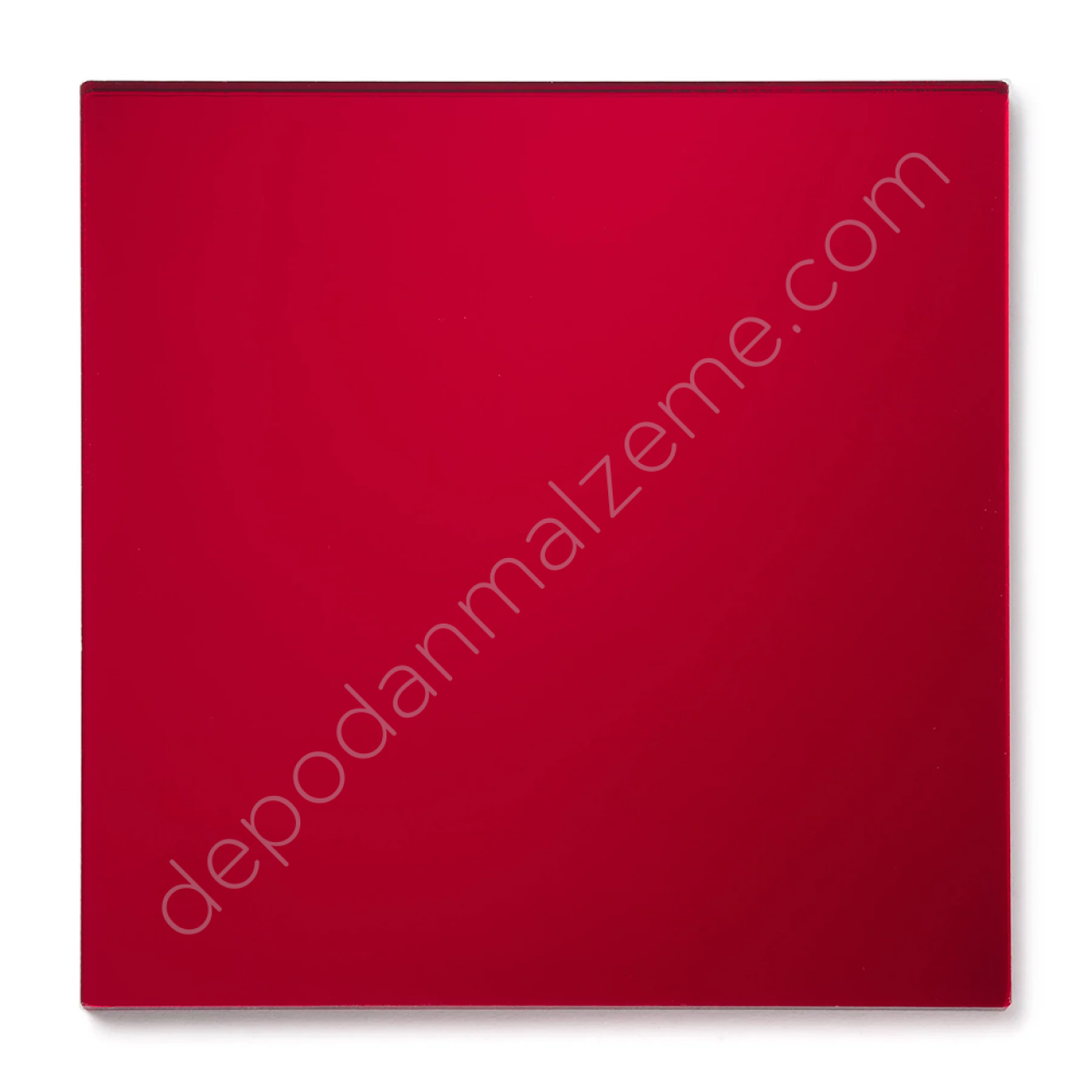 1.8 mm Kırmızı Ayna Pleksi (122x244 cm)
