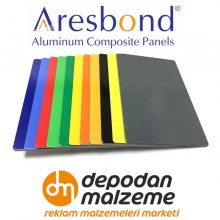 Aresbond Renkli Alüminyum Kompozit Panel (125x320 cm)