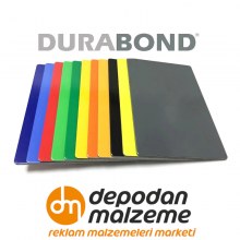 Durabond Renkli Alüminyum Kompozit Panel (125x320 cm)