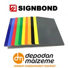 Signbond Renkli Alüminyum Kompozit Panel (150x600 cm)