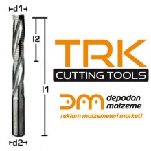 TRK Kapı Kilit Yeri Açma CNC Ucu 12mm (12x80x120 mm)
