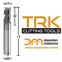 TRK Üç Ağızlı MDF Kesim Bıçağı 3mm (3x20x55 mm)