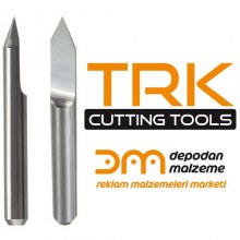 TRK Yazı ve Motif Kalemi CNC Ucu 6mm (30° Z=1) 
