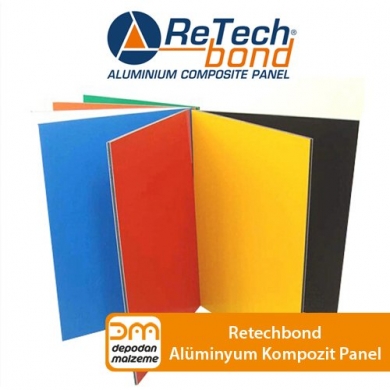 Retechbond Alüminyum Kompozit Panel (125x600cm)