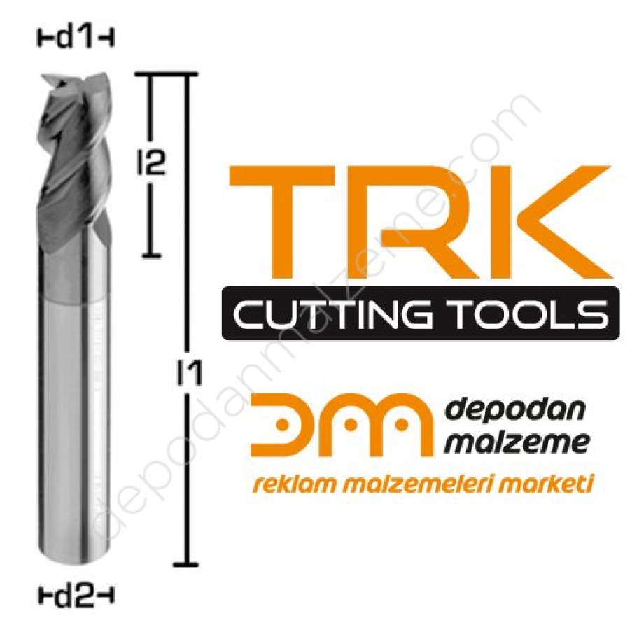 TRK Üç Ağızlı MDF Kesim Bıçağı 20mm (20x72x110 mm) En ...